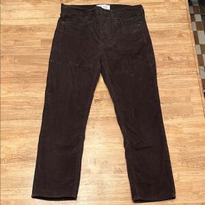 GAP Vintage Slim High Rise Corduroy Pants